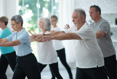 people doing tai chi