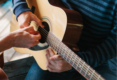 teaching guitar